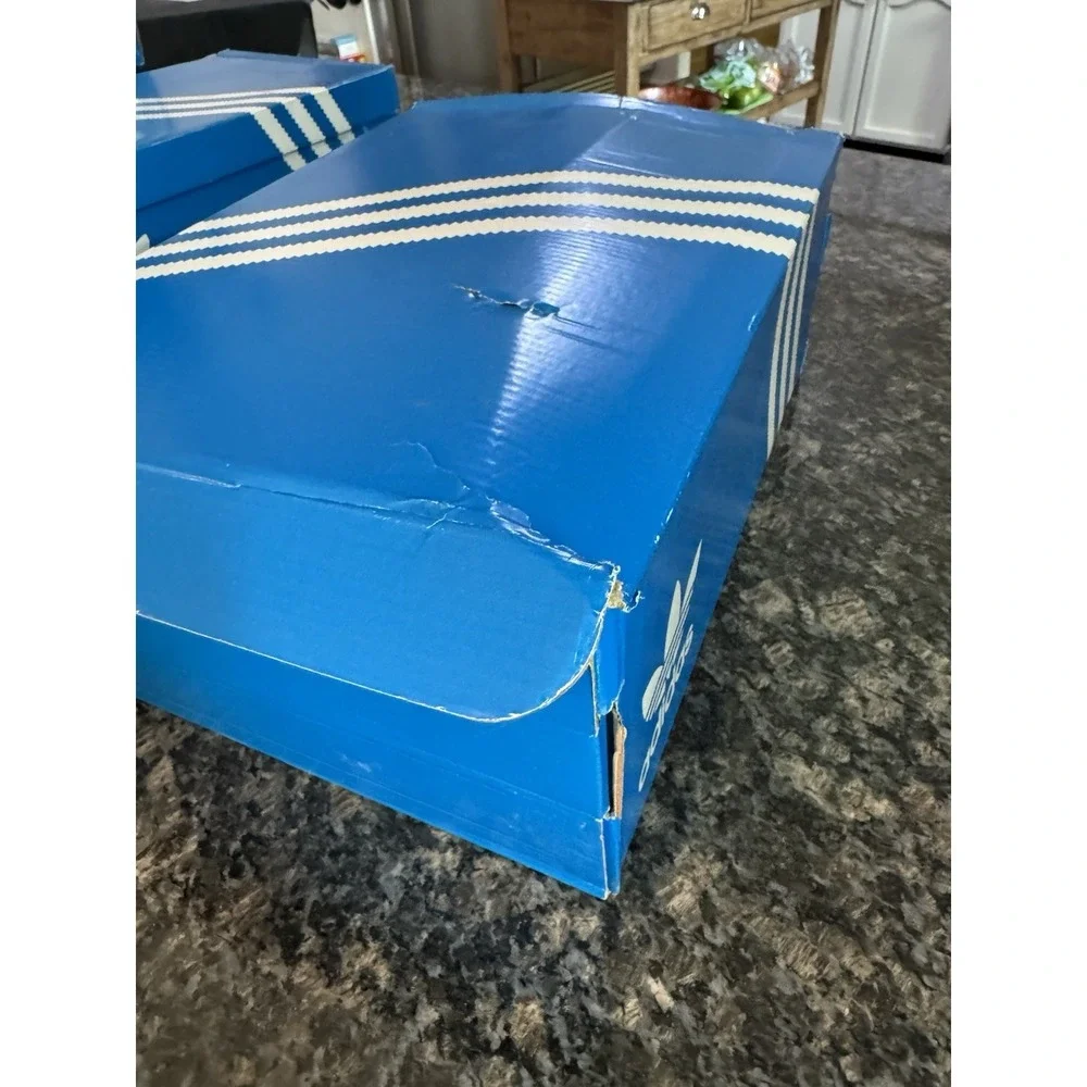 adidas Forum2000 'Off White Semi Lucid Blue' JI3276 Men's Sz 10.5 Lady 11.5 Shoe